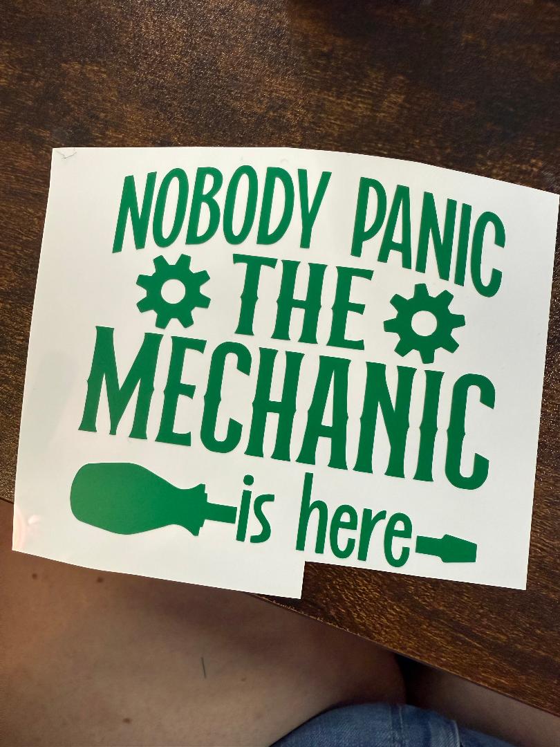 mechanic decals