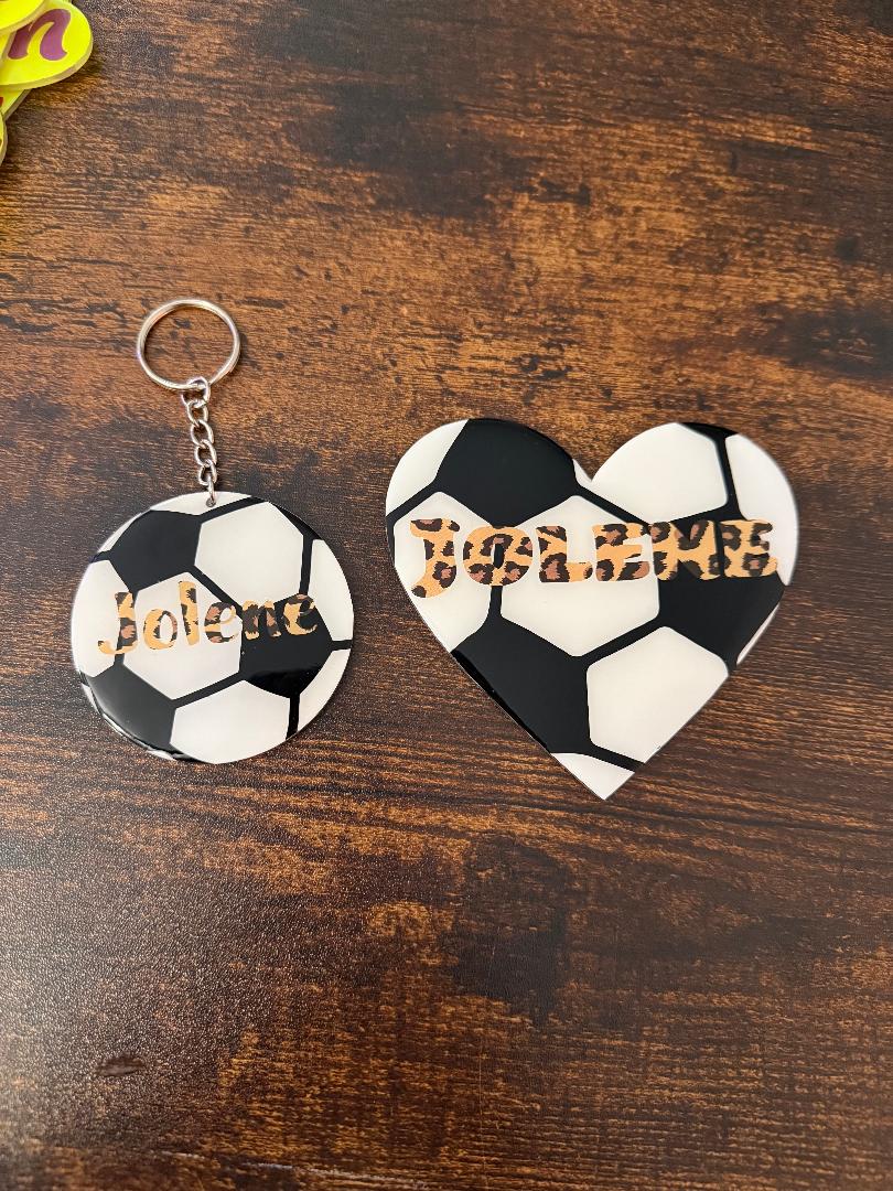 soccer bag tag