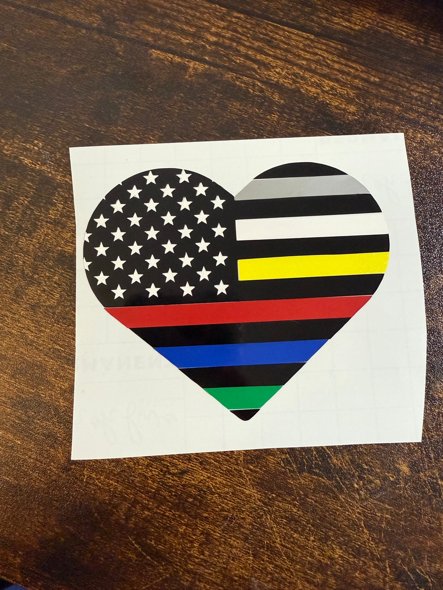 First responder stickers/decals