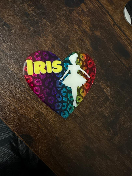 dance bag tag